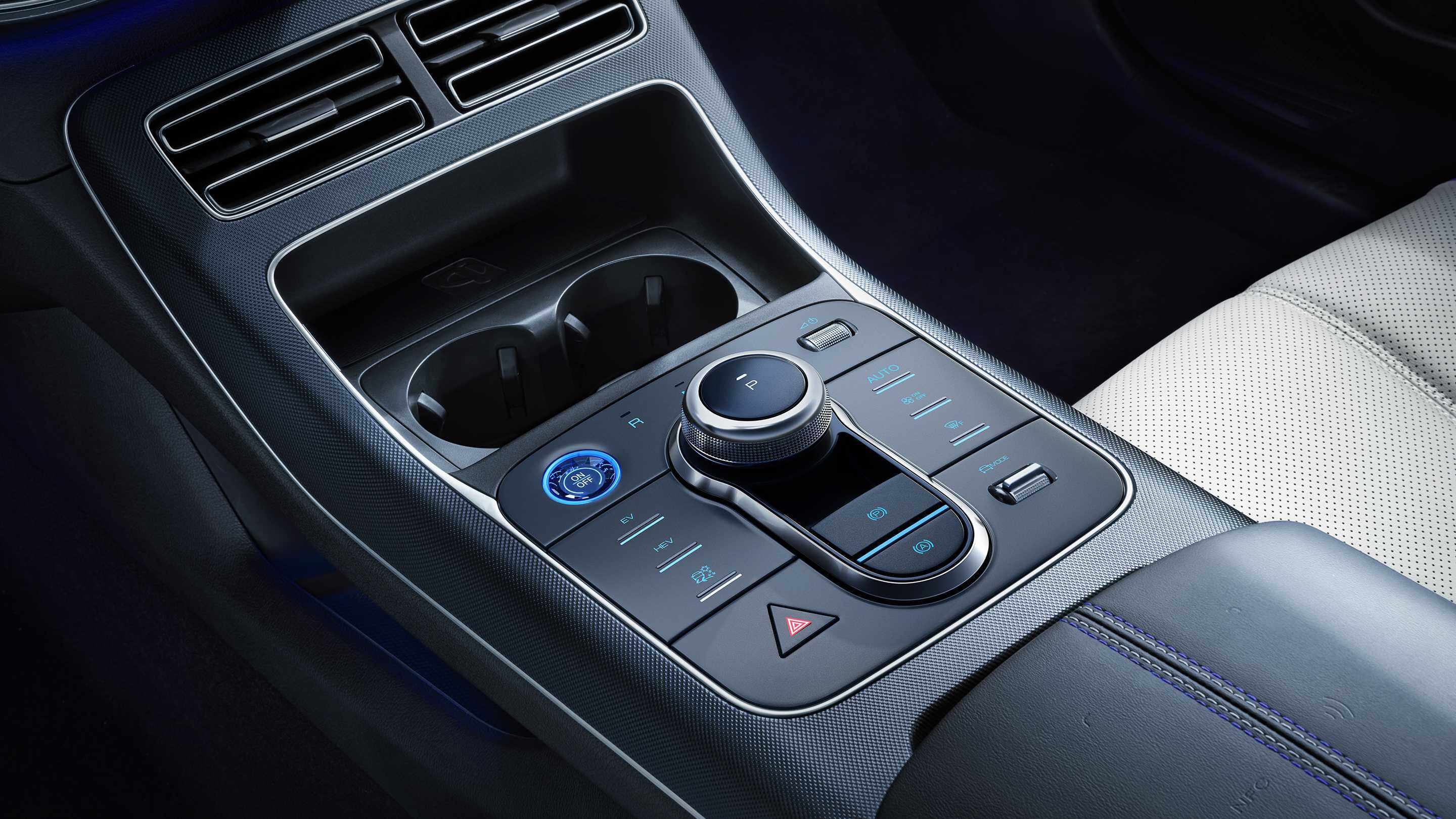 Console central moderno